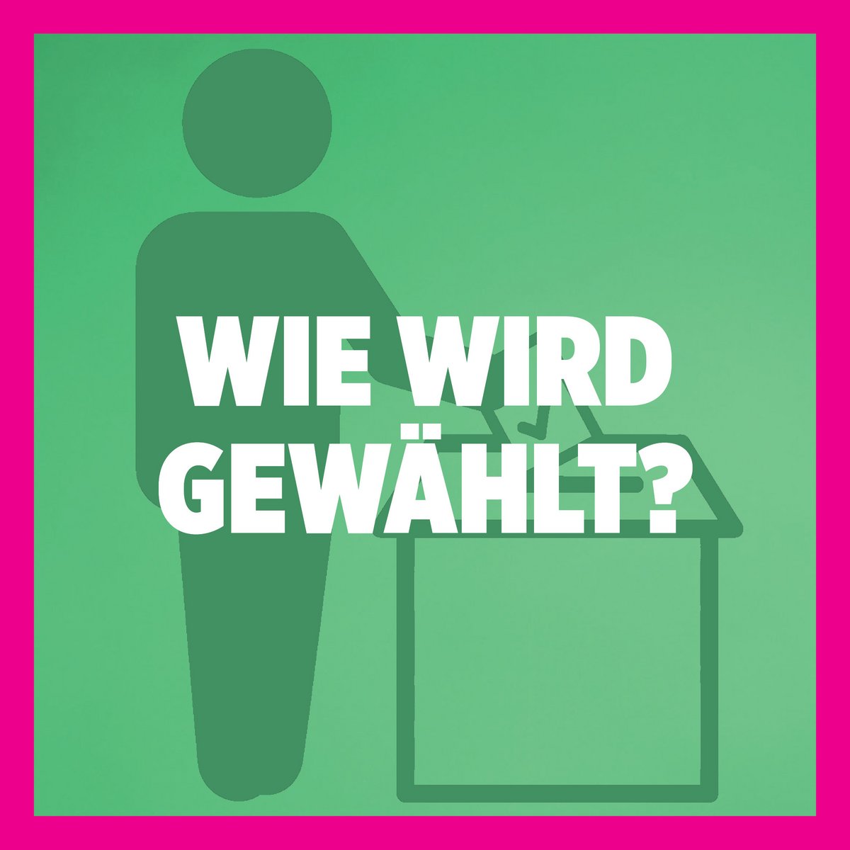 Wie wird gewählt?