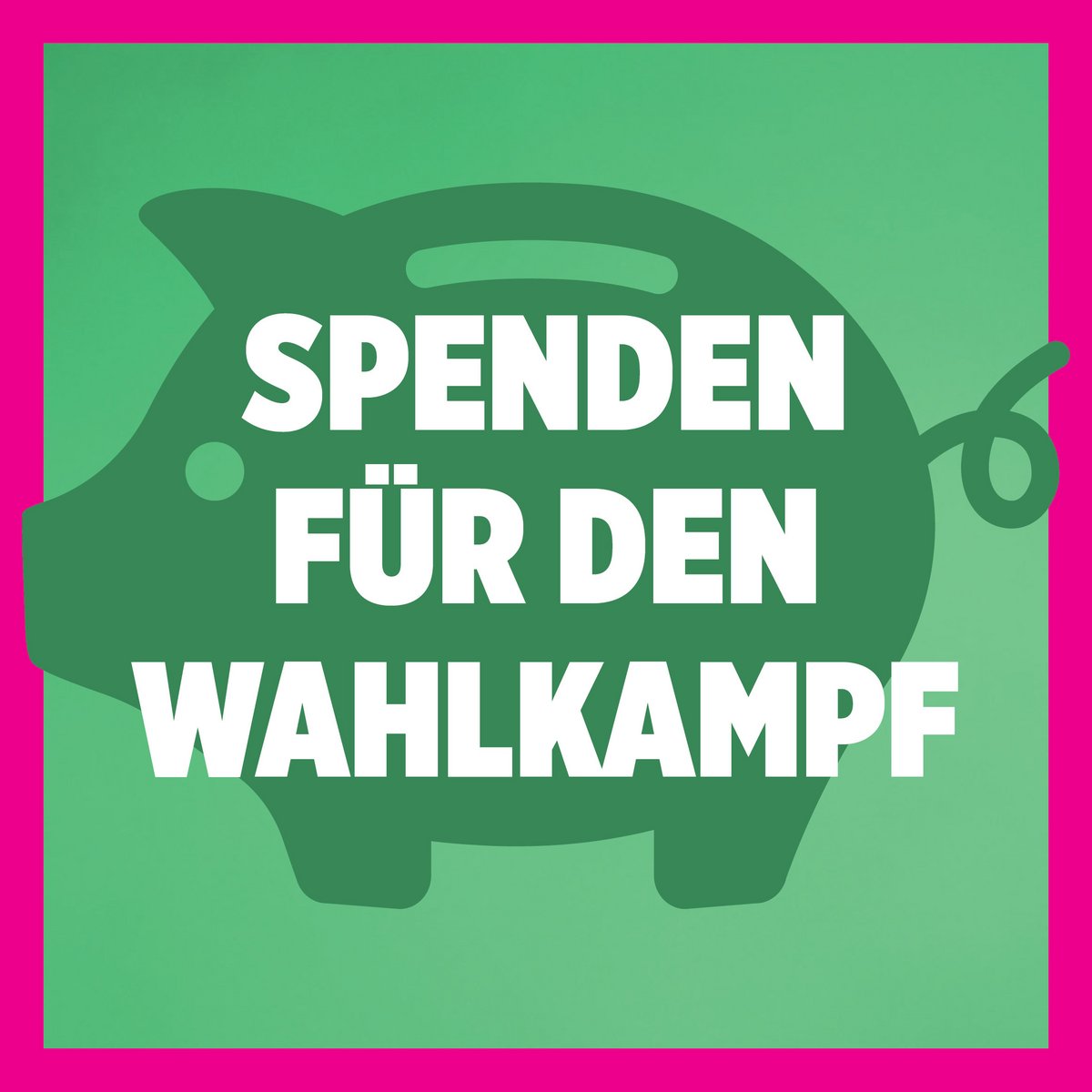 Spenden für den Wahlkampf