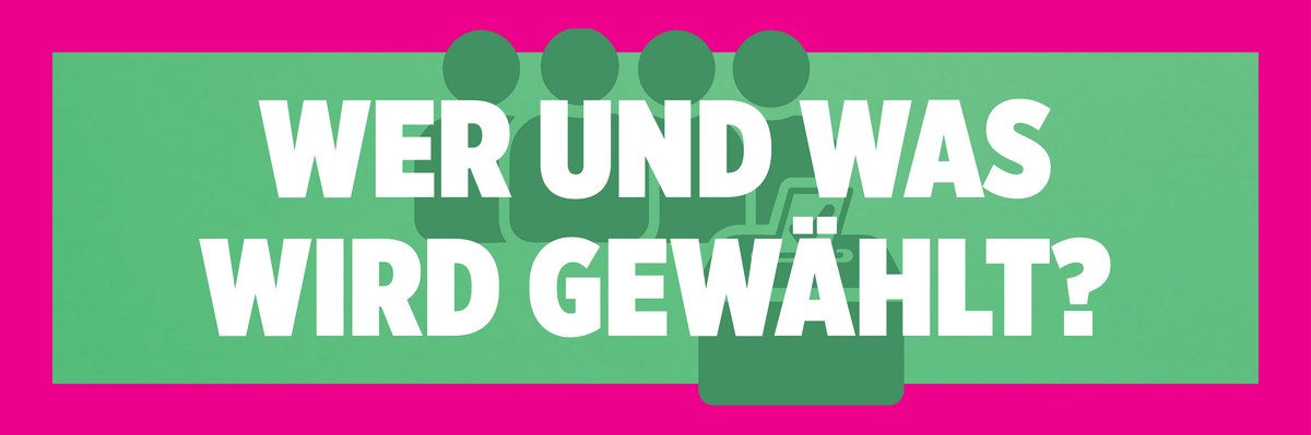 Wer und was wird gewählt?